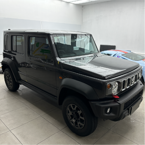 New car protection detail finish