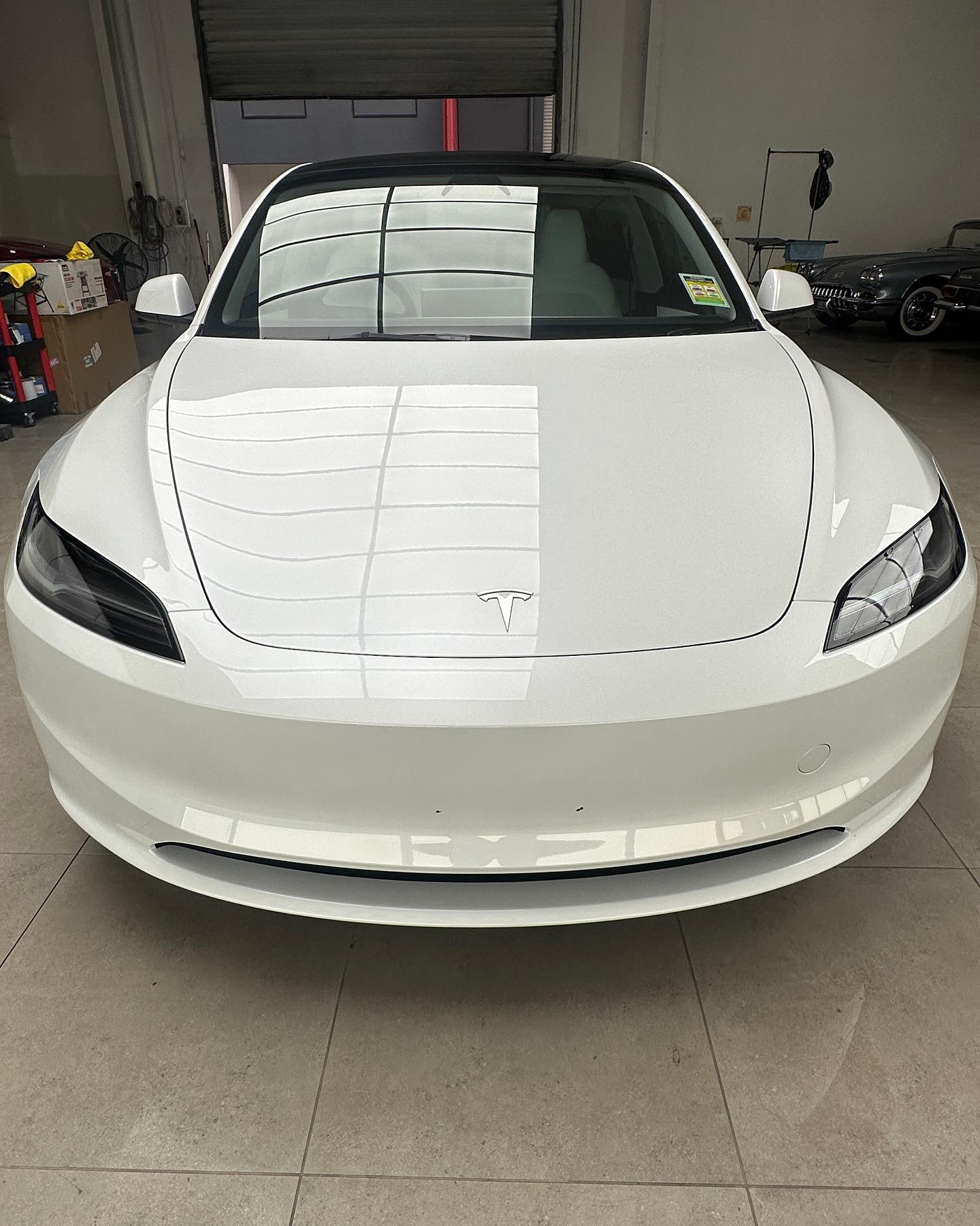 Tesla ceramic coated Melbourne