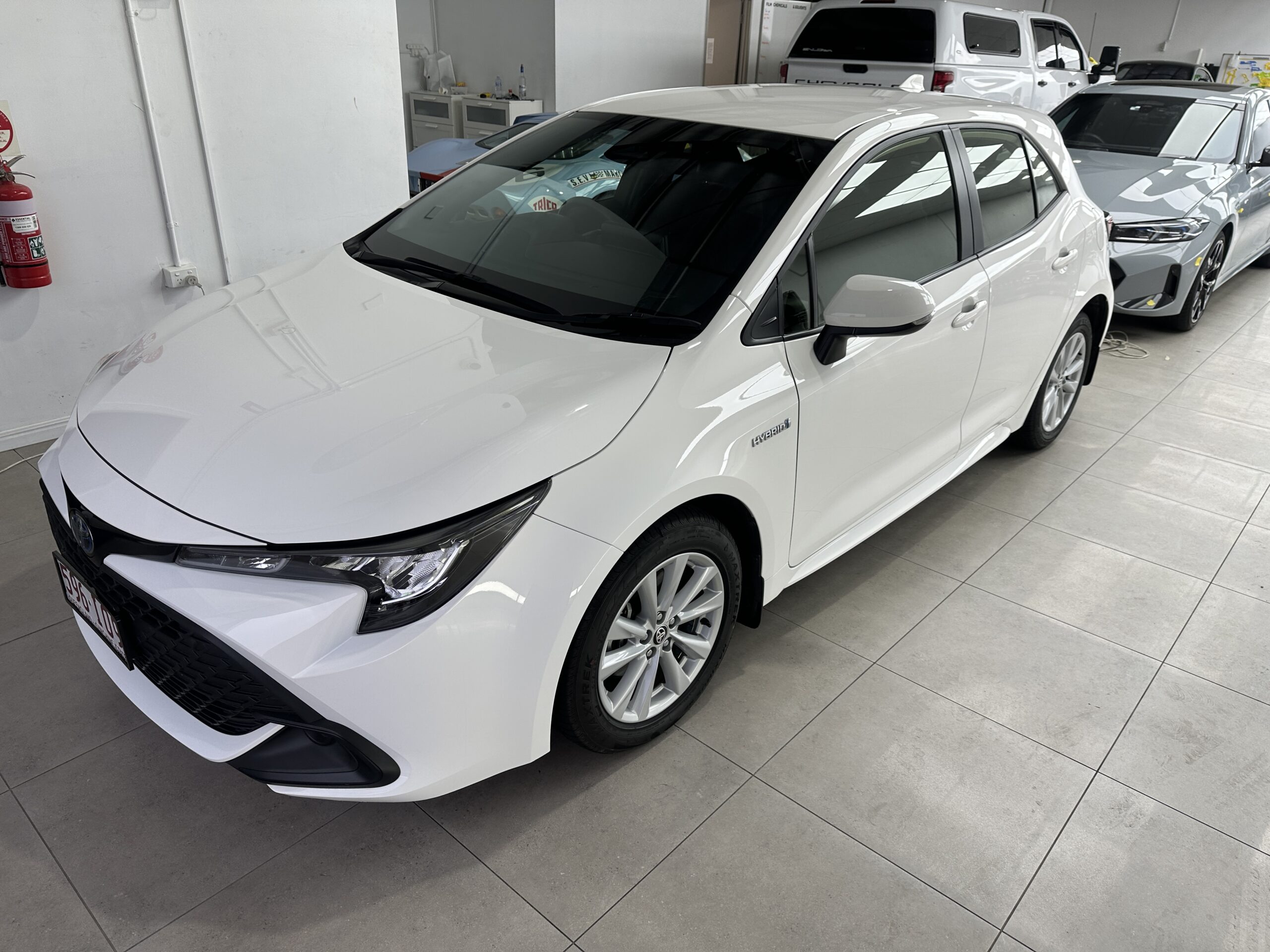 Toyota ceramic coated Gold Coast