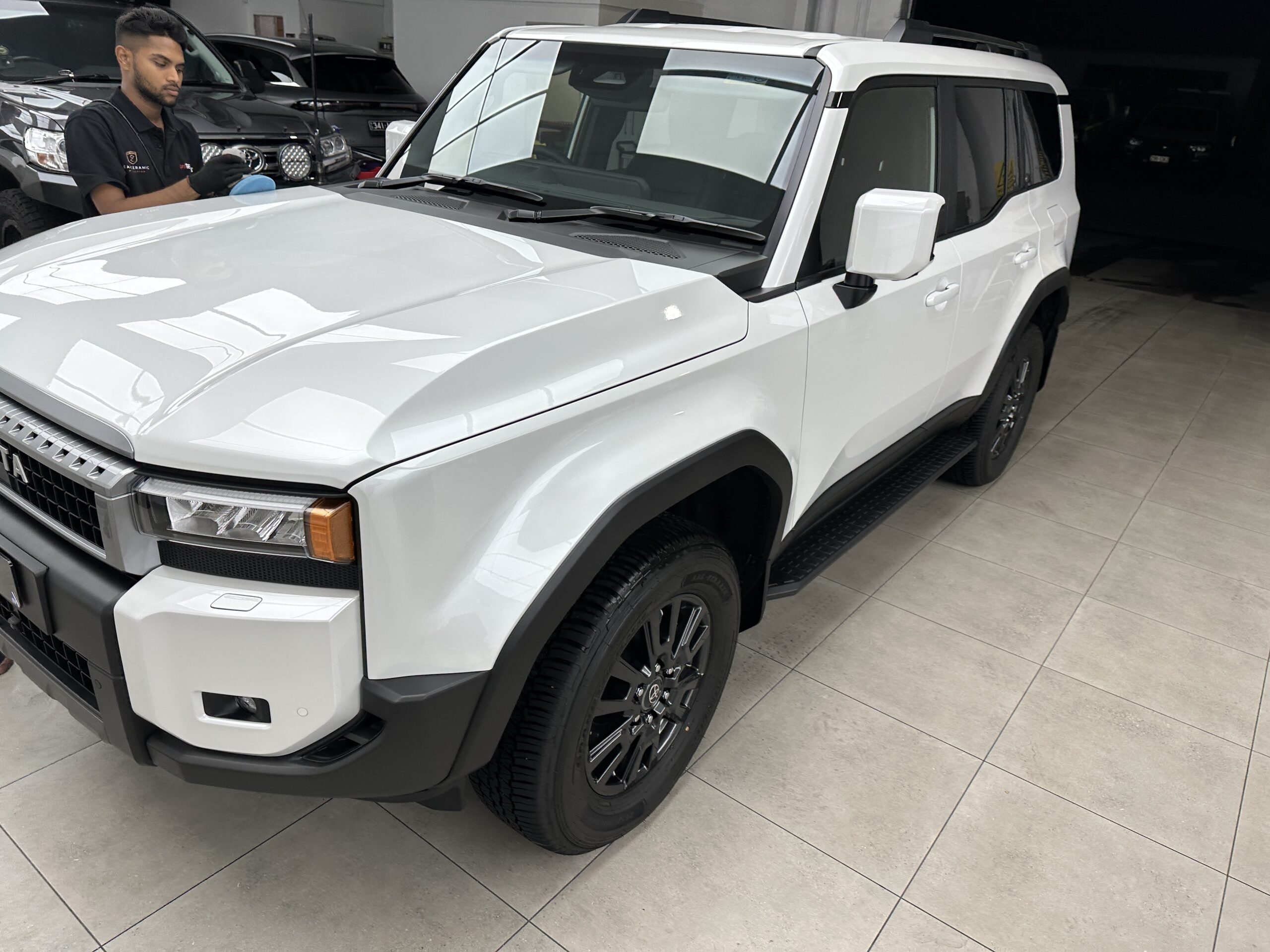 Toyota ceramic coated Gold Coast