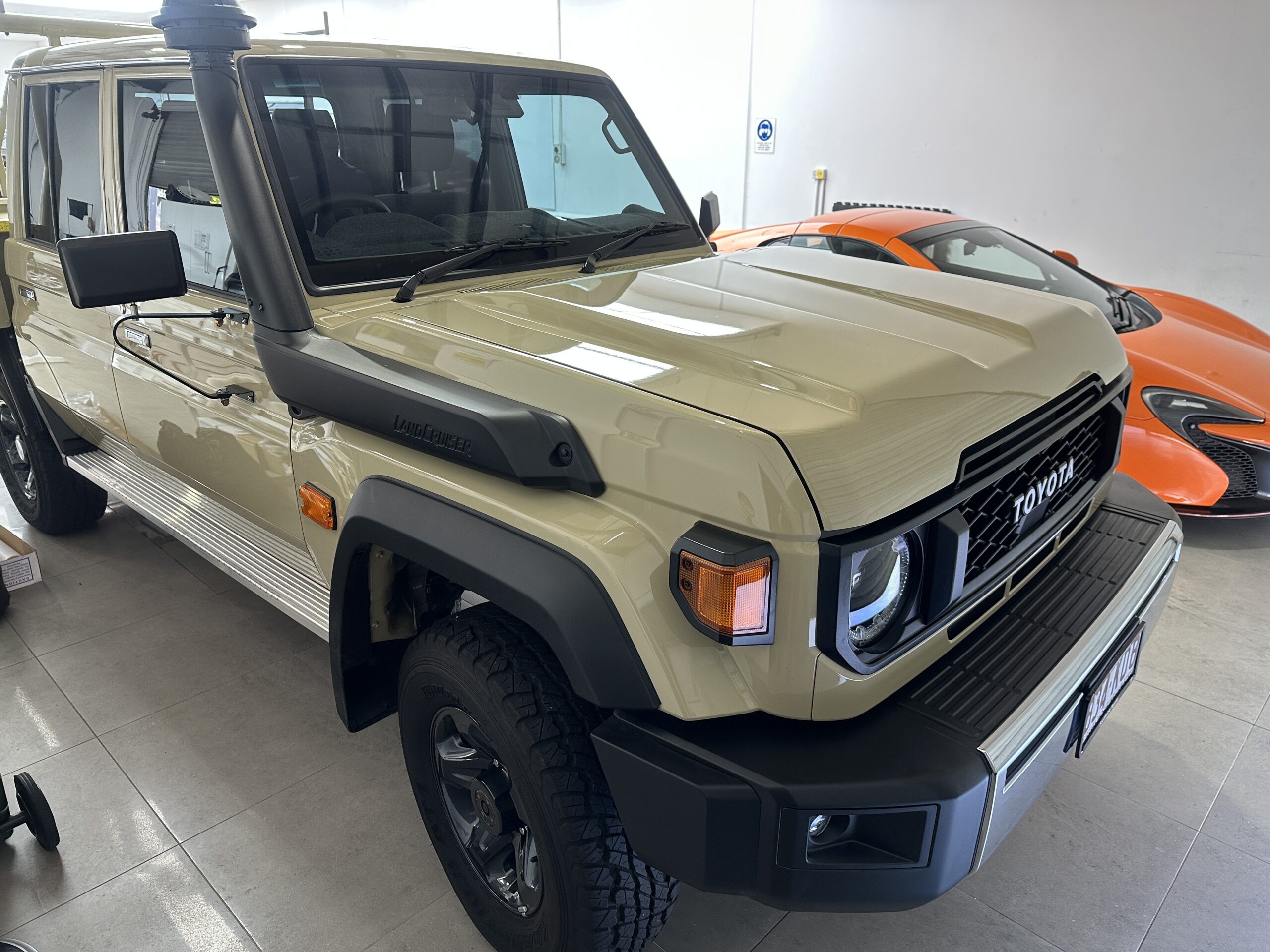 Toyota ceramic coated Gold Coast