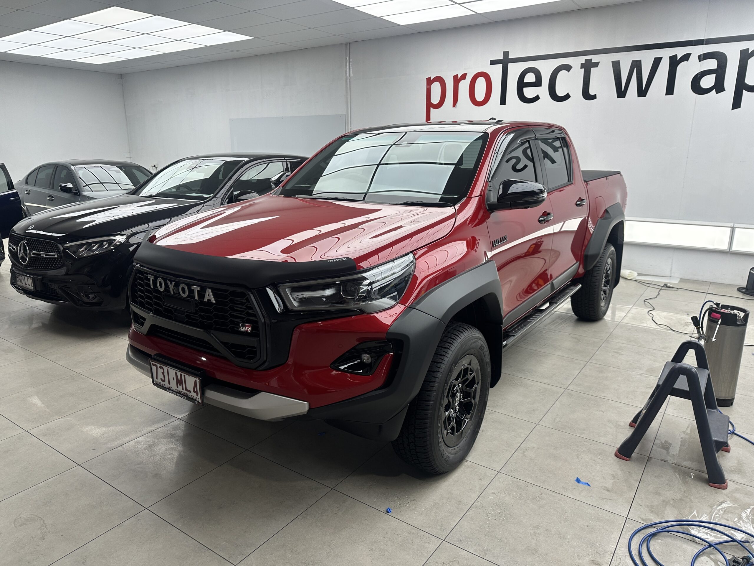 Toyota ceramic coated Gold Coast