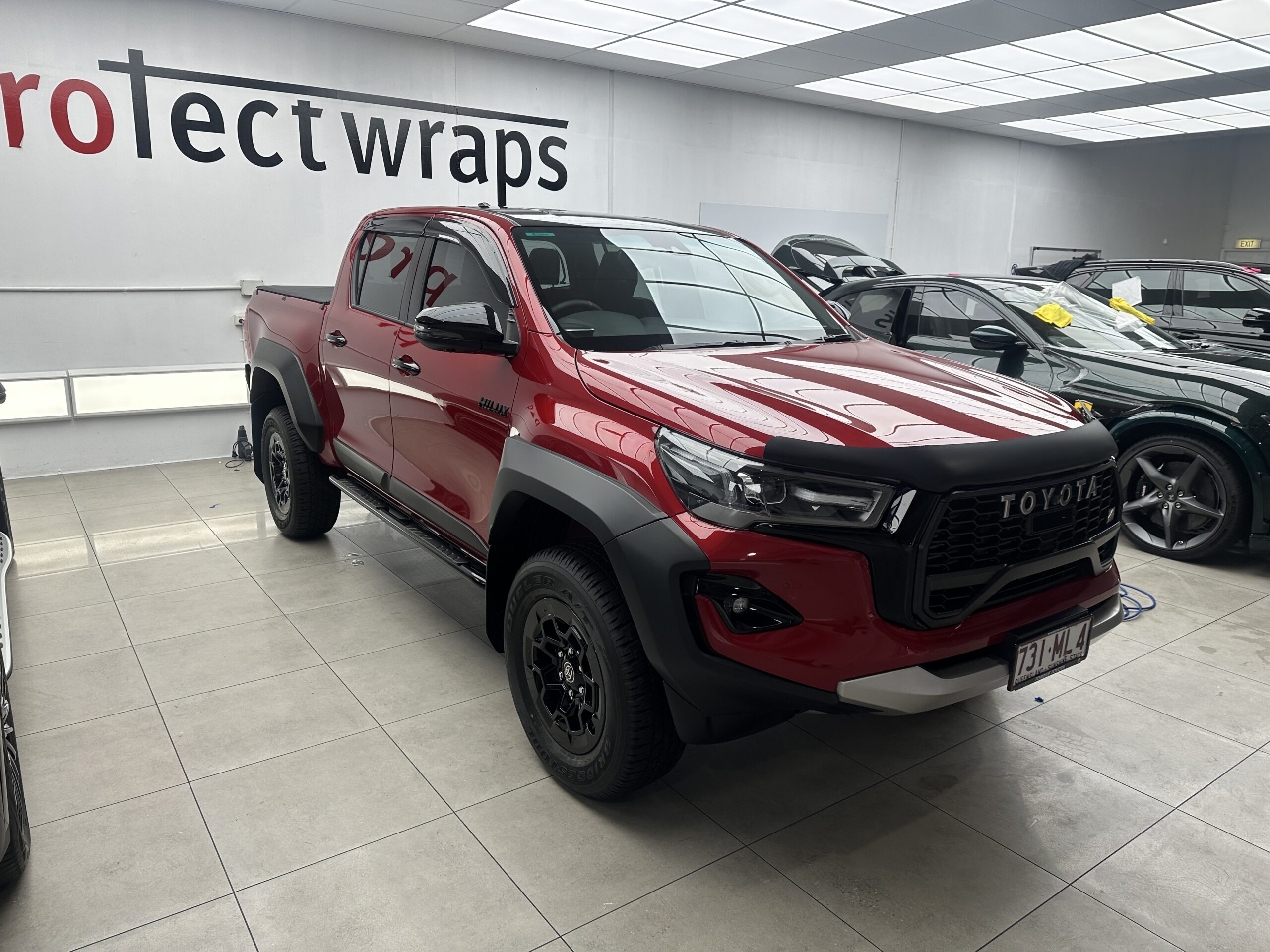 Toyota ceramic coated Gold Coast
