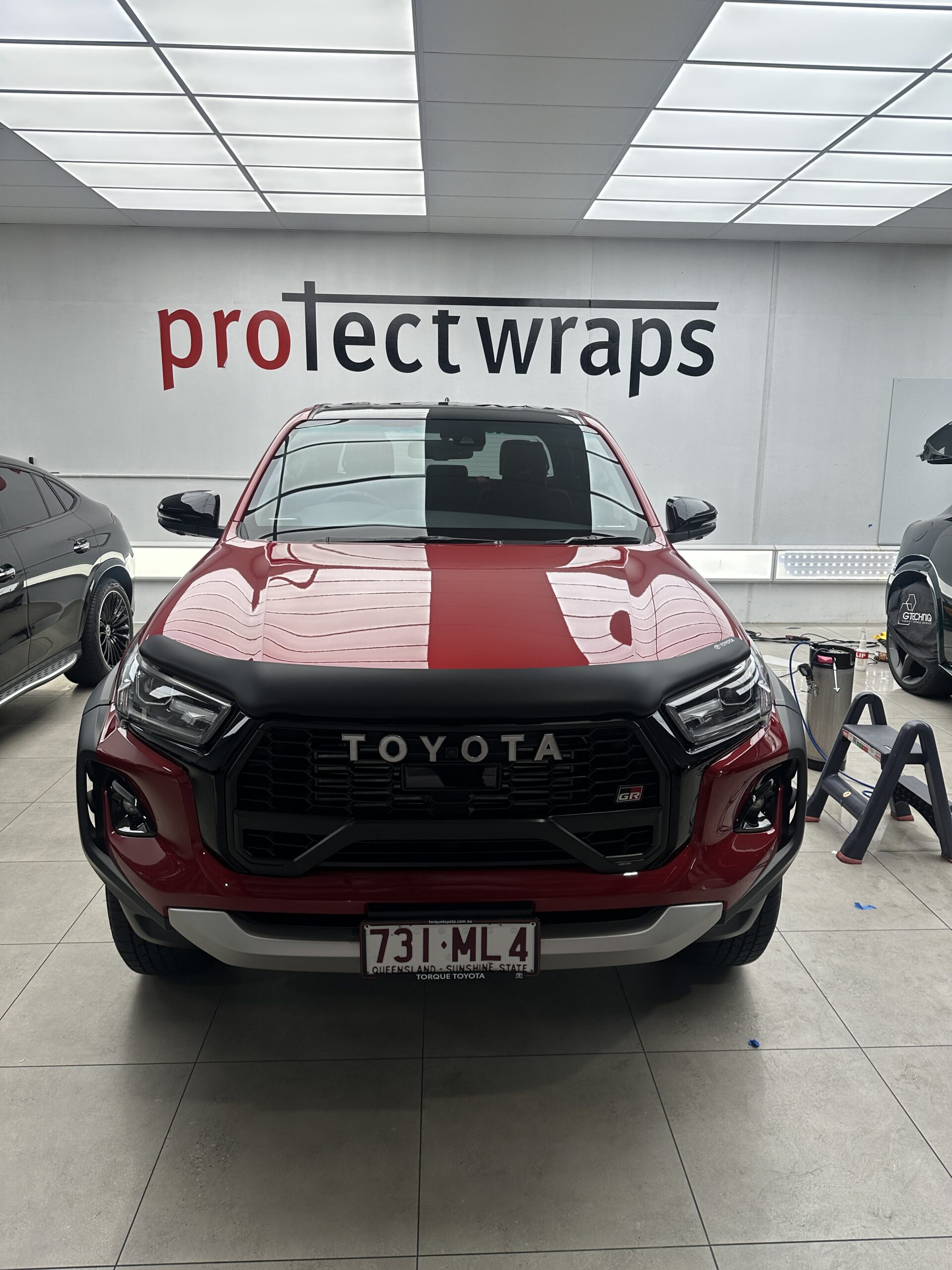 Toyota ceramic coated Gold Coast