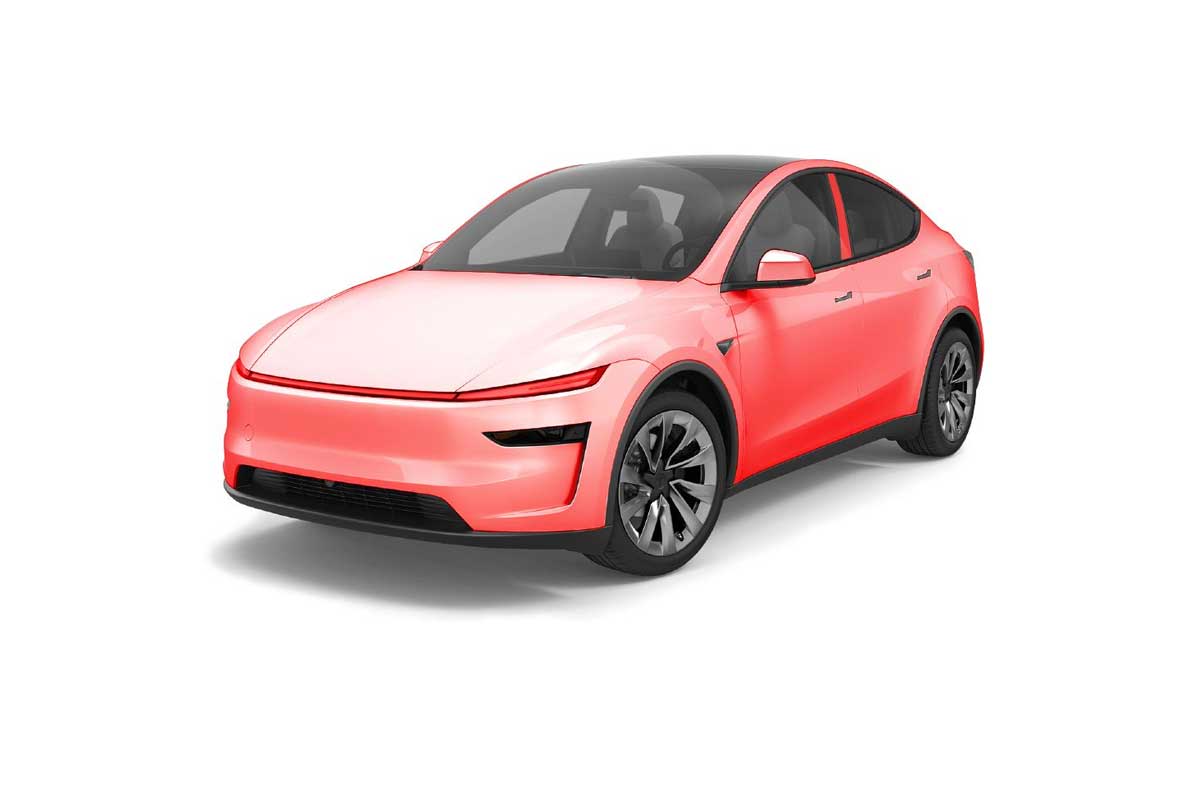 Full body PPF coverage diagram showing complete vehicle protection