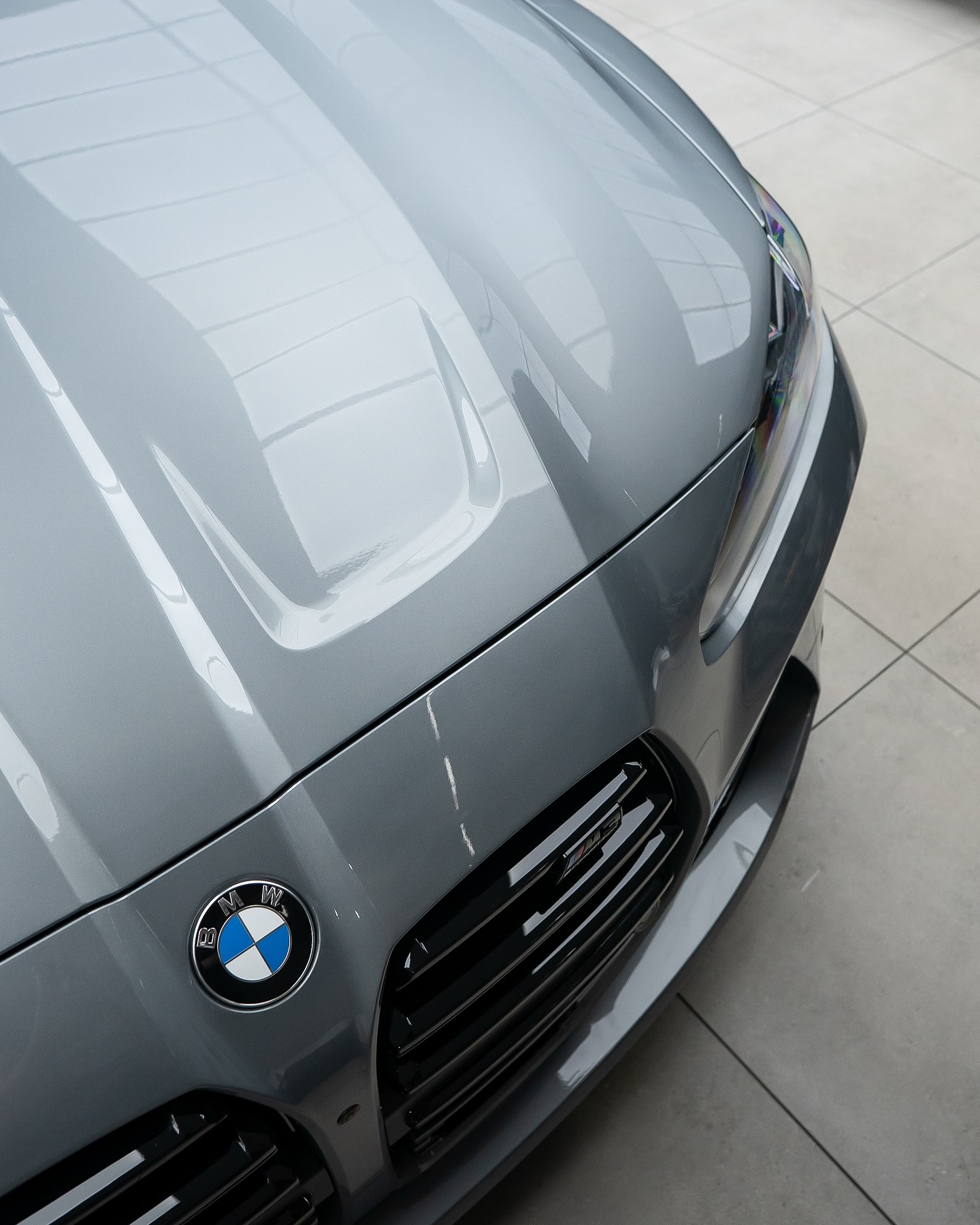 Ceramic coating applied to a vehicle panel at our Geebung studio in Brisbane